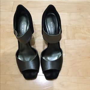 Nine West suede heels
